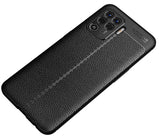 Oppo Reno 5 Lite Kılıf Zore Niss Silikon Kapak Siyah