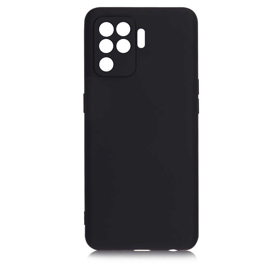 Oppo Reno 5 Lite Kılıf Zore Premier Silikon Kapak Siyah
