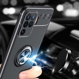 Oppo Reno 5 Lite Kılıf Zore Ravel Silikon Kapak Siyah