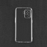 Oppo Reno 5 Lite Kılıf Zore Süper Silikon Kapak Renksiz