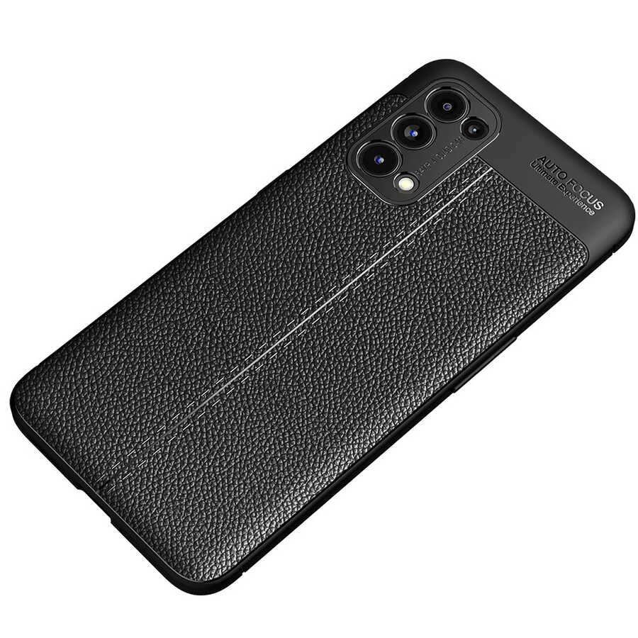 Oppo Reno 5 Pro 5G Kılıf Zore Niss Silikon Kapak Siyah