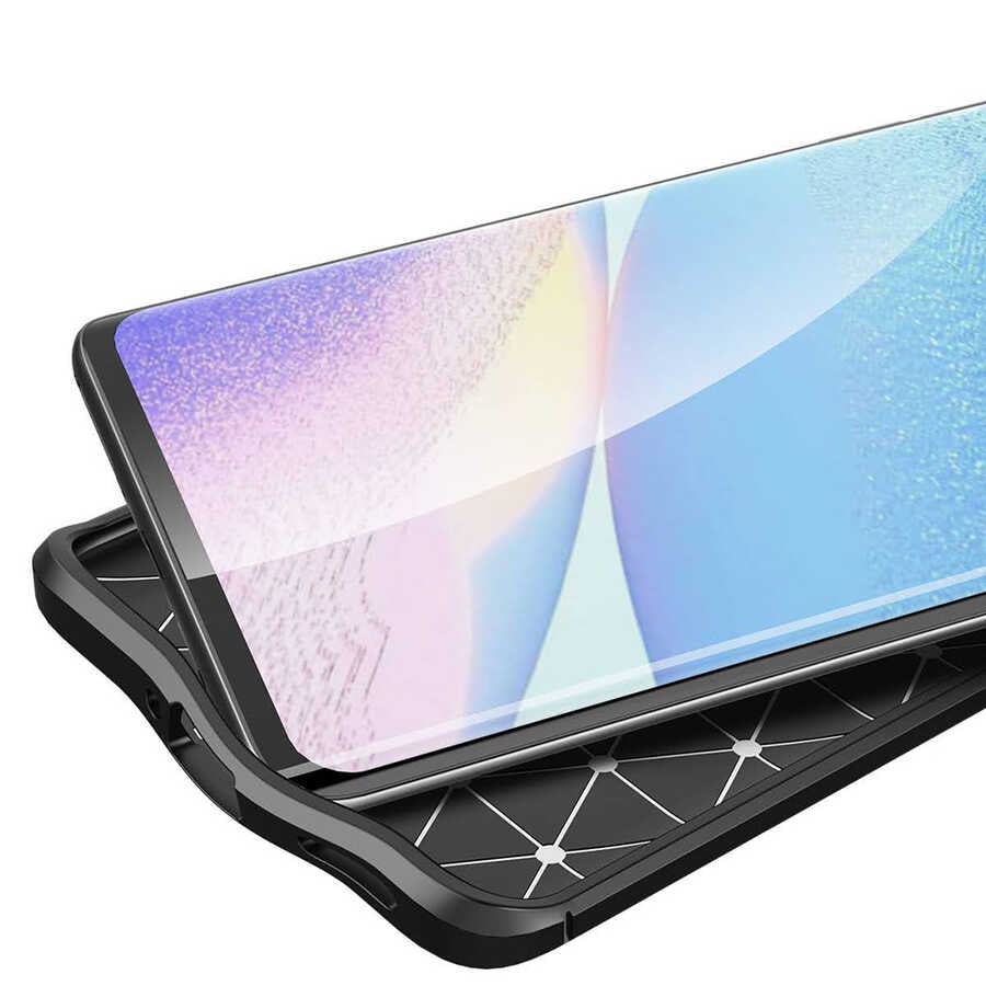 Oppo Reno 5 Pro 5G Kılıf Zore Niss Silikon Kapak Lacivert