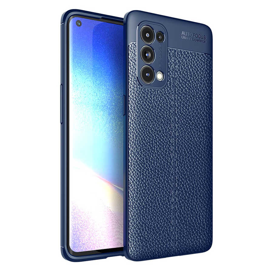 Oppo Reno 5 Pro 5G Kılıf Zore Niss Silikon Kapak Siyah