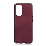 Oppo Reno 5 Pro 5G Kılıf Zore Premier Silikon Kapak Mürdüm