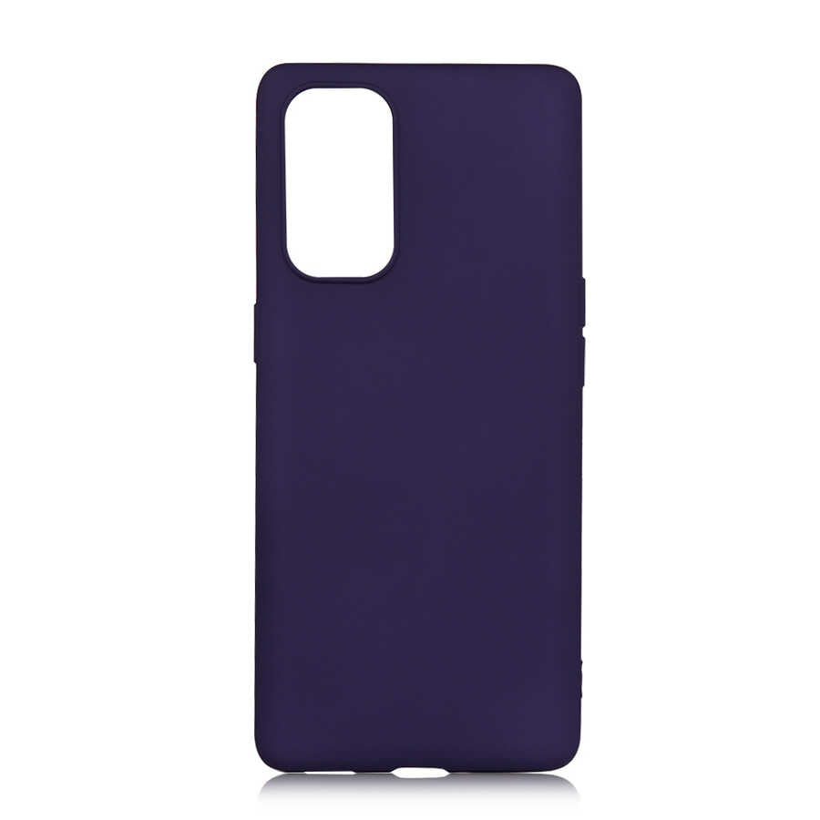 Oppo Reno 5 Pro 5G Kılıf Zore Premier Silikon Kapak Lacivert