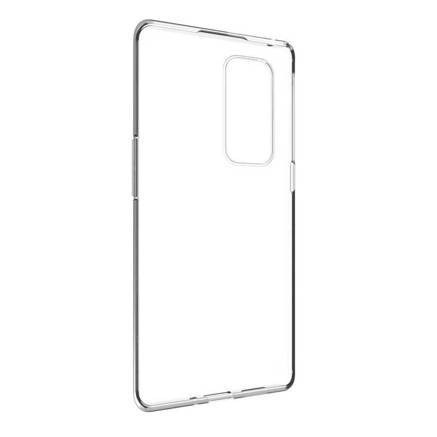 Oppo Reno 5 Pro 5G Kılıf Zore Süper Silikon Kapak Renksiz