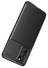 Oppo Reno 6 4G Kılıf Zore Negro Silikon Kapak Lacivert