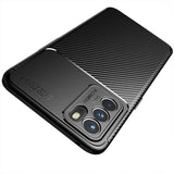 Oppo Reno 6 4G Kılıf Zore Negro Silikon Kapak Kahverengi