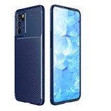 Oppo Reno 6 4G Kılıf Zore Negro Silikon Kapak Lacivert