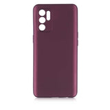 Oppo Reno 6 4G Kılıf Zore Premier Silikon Kapak Rose Gold