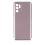 Oppo Reno 6 4G Kılıf Zore Premier Silikon Kapak Rose Gold