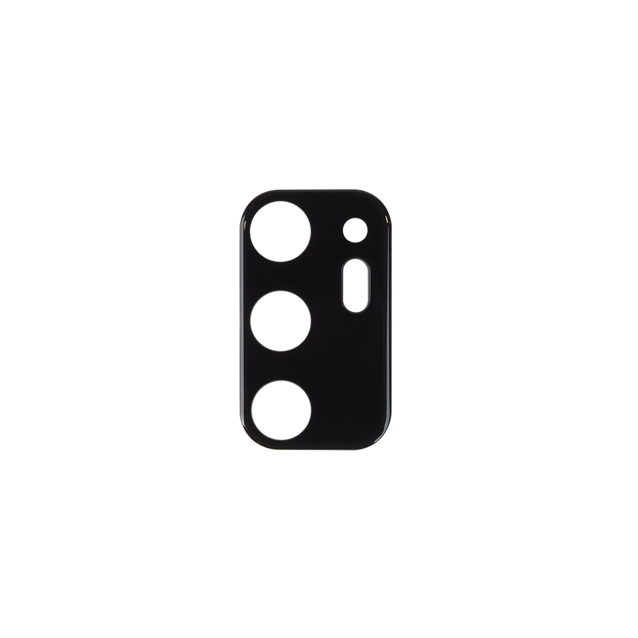 Oppo Reno 6 4G Zore 3D Kamera Camı Siyah