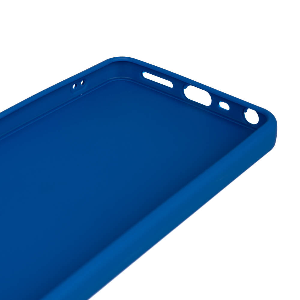 Oppo A38 Kılıf Zore Biye Silikon Mavi