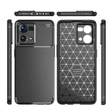 Oppo Reno 7 4G Kılıf Zore Negro Silikon Kapak Lacivert