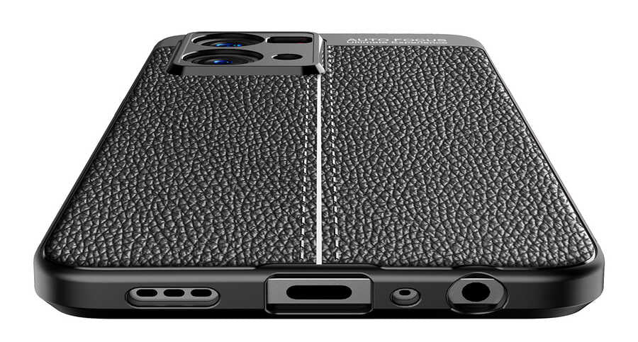 Oppo Reno 7 4G Kılıf Zore Niss Silikon Kapak Siyah