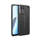 Oppo Reno 7 4G Kılıf Zore Niss Silikon Kapak Siyah