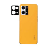 Oppo Reno 7 4G Zore 3D Kamera Camı Siyah