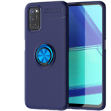 Oppo Reno A72 Kılıf Zore Ravel Silikon Kapak Siyah-Rose Gold