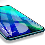 Oppo Reno Zore Kenarları Kırılmaya Dayanıklı Cam Ekran Koruyucu Siyah