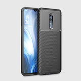 Oppo Reno Z Kılıf Zore Negro Silikon Kapak Siyah