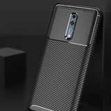 Oppo Reno Z Kılıf Zore Negro Silikon Kapak Siyah