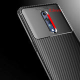 Oppo Reno Z Kılıf Zore Negro Silikon Kapak Siyah