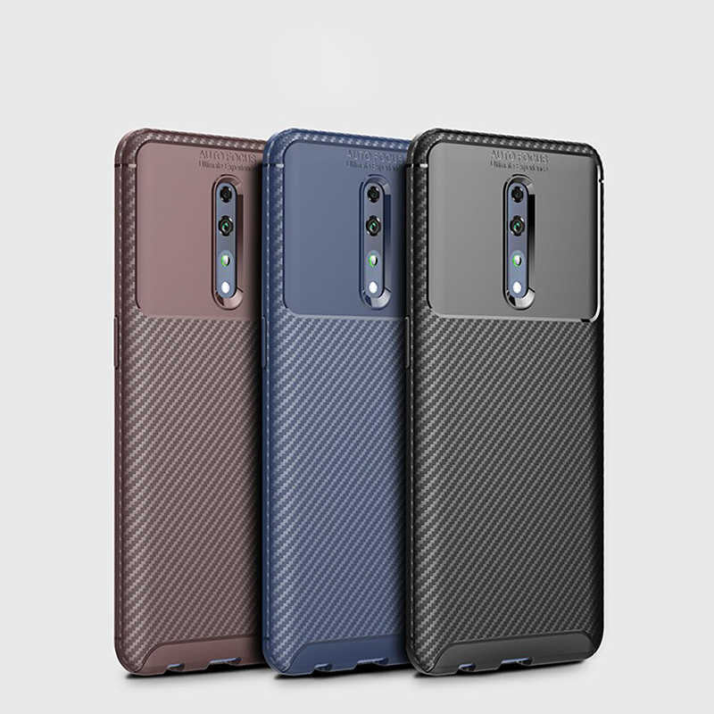 Oppo Reno Z Kılıf Zore Negro Silikon Kapak Siyah