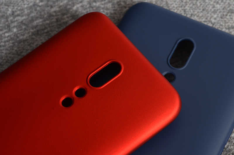 Oppo Reno Z Kılıf Zore Premier Silikon Kapak Siyah