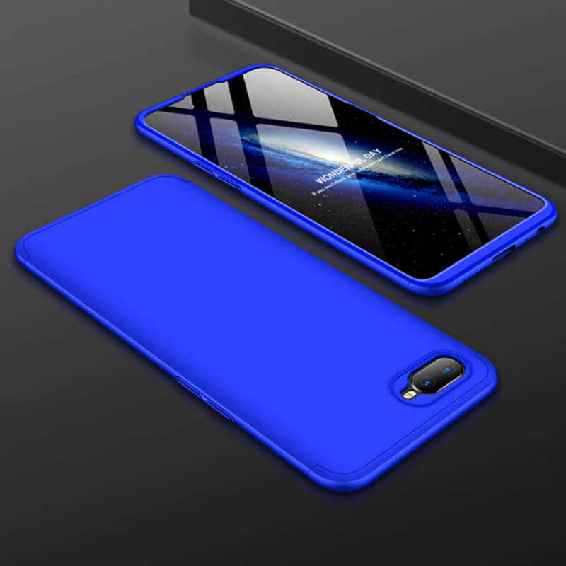 Oppo RX17 Neo Kılıf Zore Ays Kapak Mavi