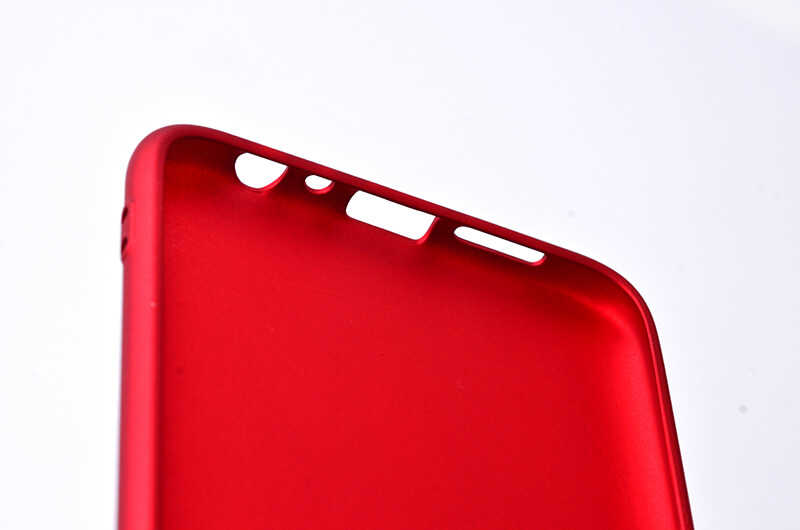 Oppo RX17 Neo Kılıf Zore Premier Silikon Kapak Kırmızı