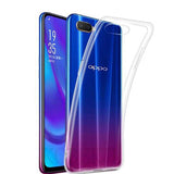 Oppo RX17 Neo Kılıf Zore Süper Silikon Kapak Renksiz