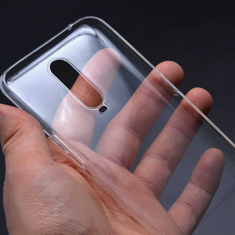 Oppo RX17 Pro Kılıf Zore Süper Silikon Kapak Renksiz