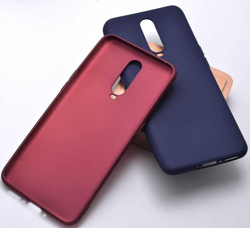 Oppo RX17 Pro Kılıf Zore Premier Silikon Kapak Rose Gold