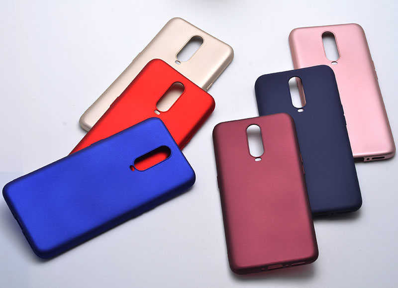 Oppo RX17 Pro Kılıf Zore Premier Silikon Kapak Rose Gold