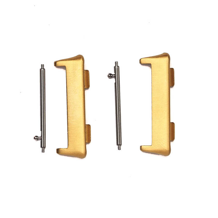 Oppo Watch 41mm 20mm Metal Kordon Dönüştürücü Gold