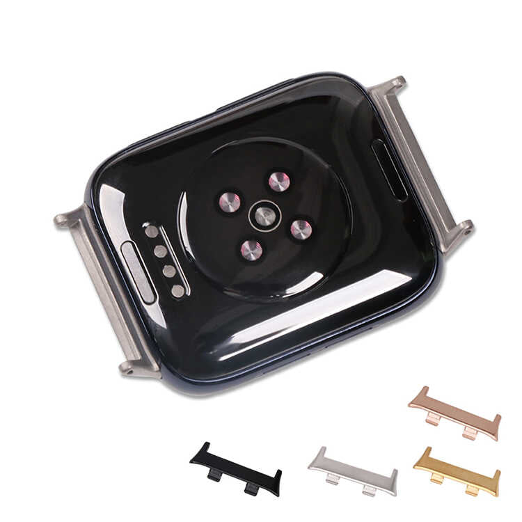Oppo Watch 41mm 20mm Metal Kordon Dönüştürücü Siyah