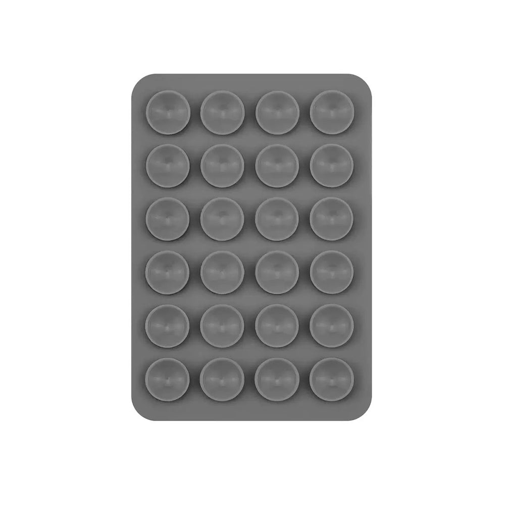 Öpücüklü 02 Çift Taraflı Silikon Telefon Tutucu 6,50cm x 10cm Mürdüm