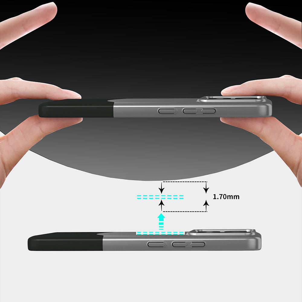 Poco X6 Pro Kılıf Mıknatıslı Zore Duble Kapak Siyah
