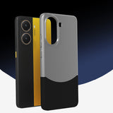 Poco X7 Pro Kılıf Mıknatıslı Zore Duble Kapak Gri