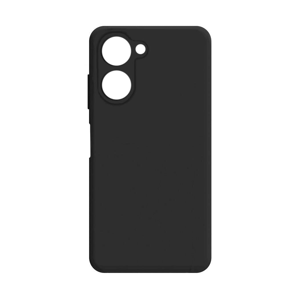 Realme 10 4G Kılıf Zore Biye Silikon Siyah