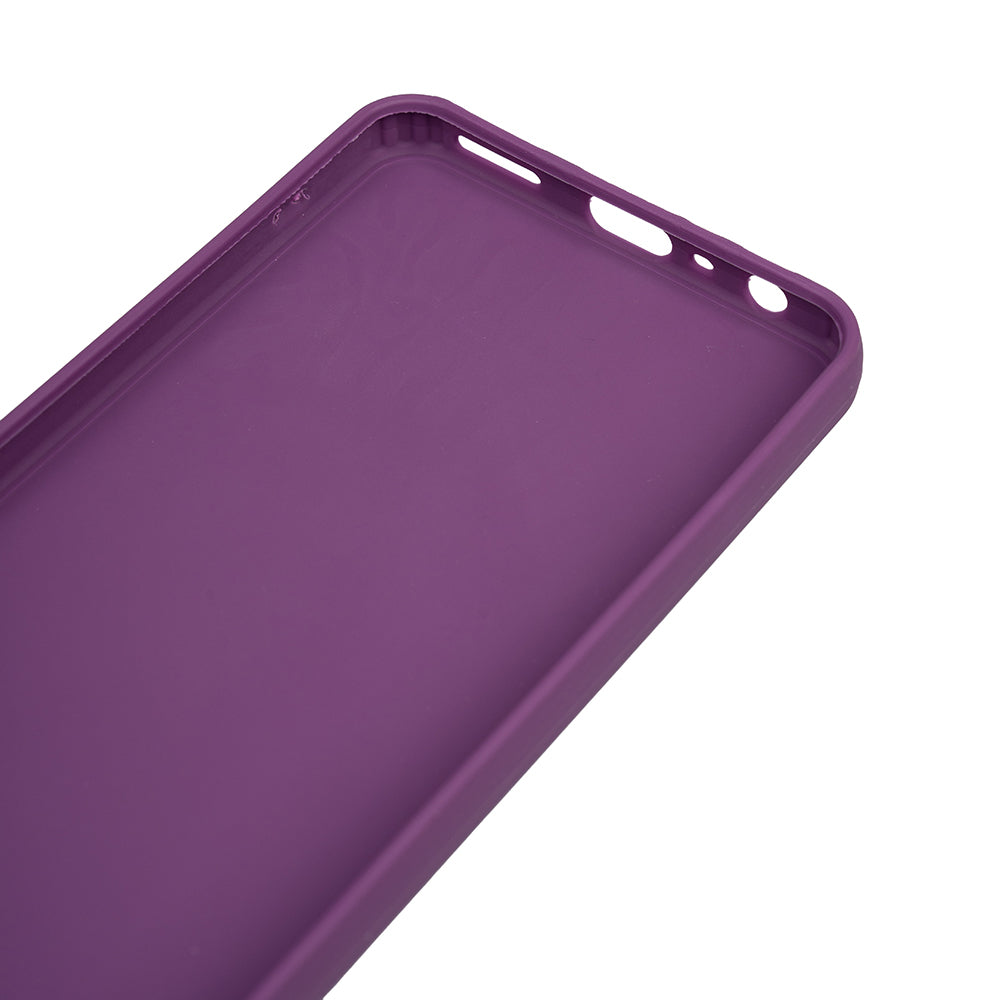 Realme 10 4G Kılıf Zore Biye Silikon Mor