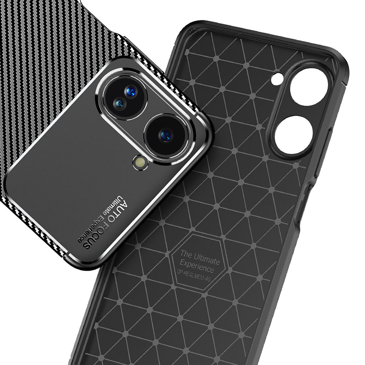 Realme 10 4G Kılıf Zore Negro Silikon Kapak Siyah
