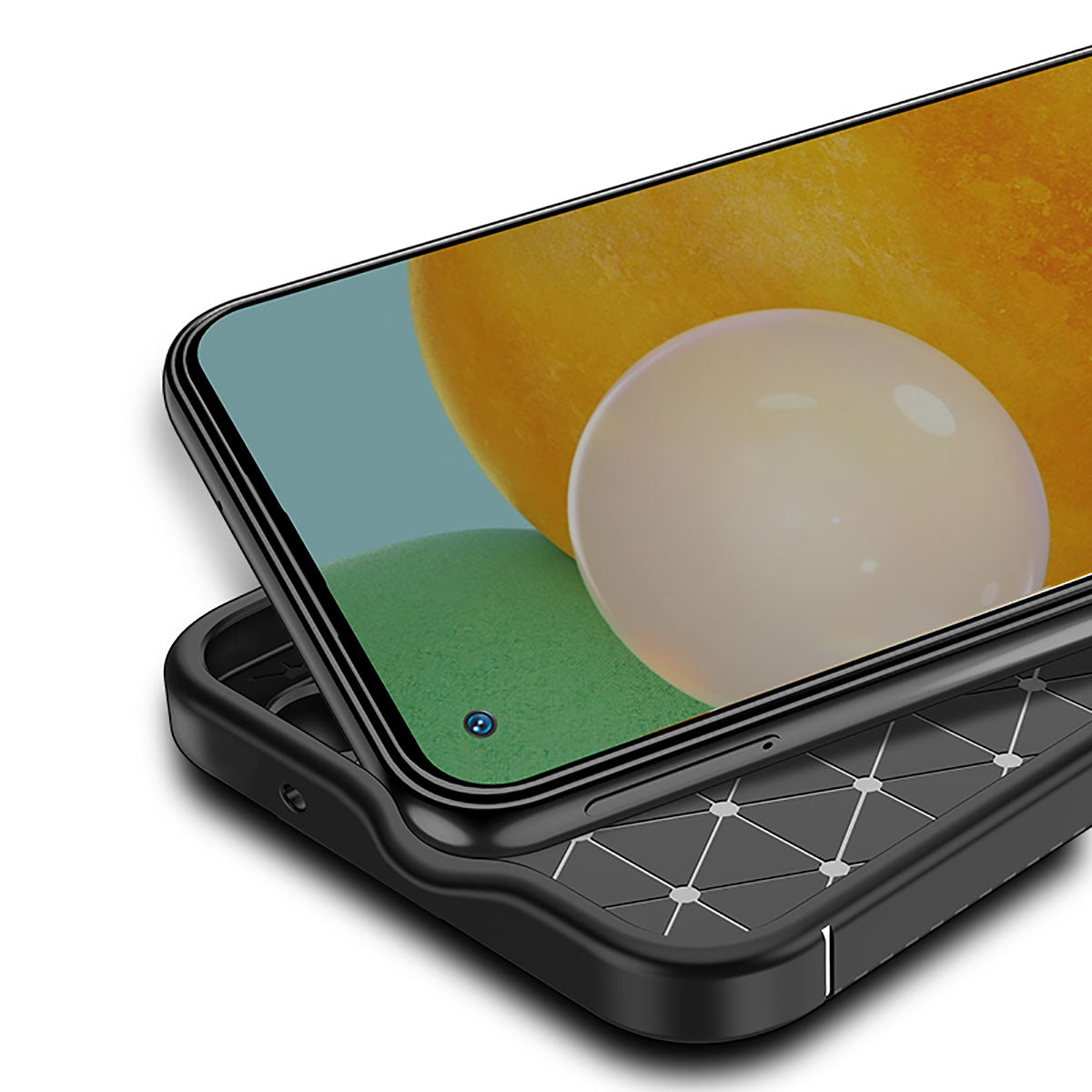 Realme 10 4G Kılıf Zore Negro Silikon Kapak Siyah