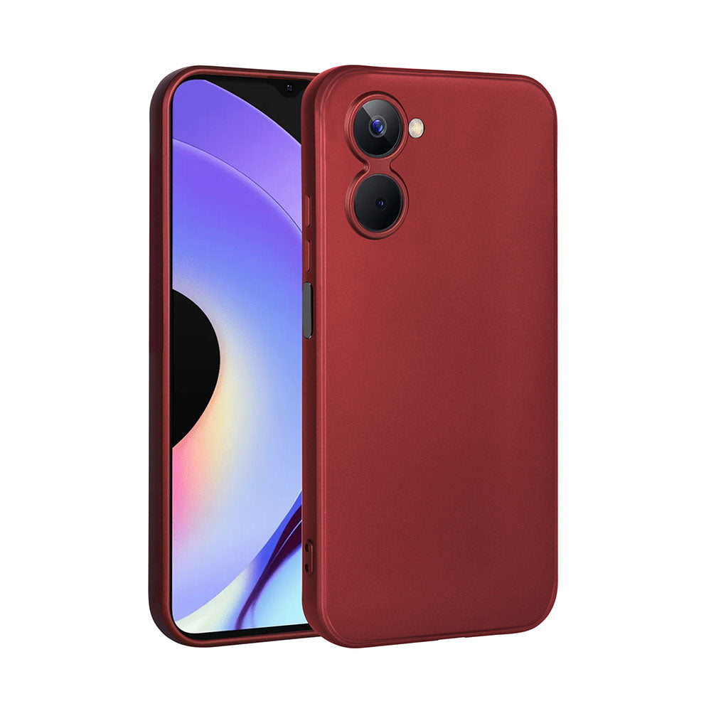 Realme 10 4G Kılıf Zore Premier Silikon Kapak Siyah