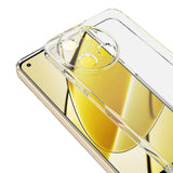 Realme 11 4G Kılıf Zore Süper Silikon Kapak Renksiz