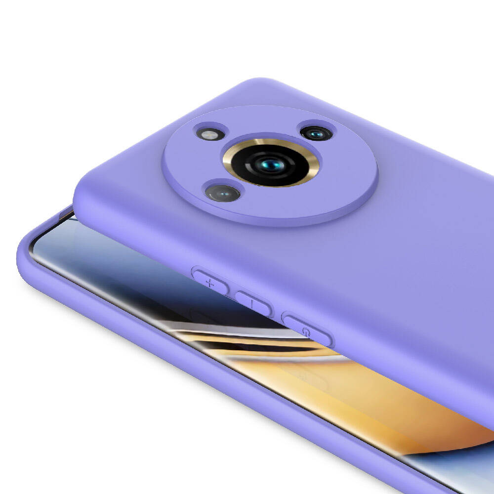 Realme 11 Pro Plus Kılıf Zore Mara Lansman Kapak Lila