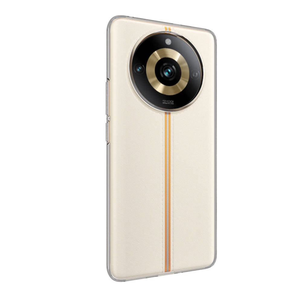 Realme 11 Pro Plus Kılıf Zore Süper Silikon Kapak Renksiz