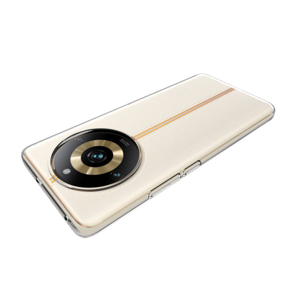 Realme 11 Pro Plus Kılıf Zore Süper Silikon Kapak Renksiz