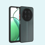 Realme 12 Kılıf Zore Hux Kapak Siyah