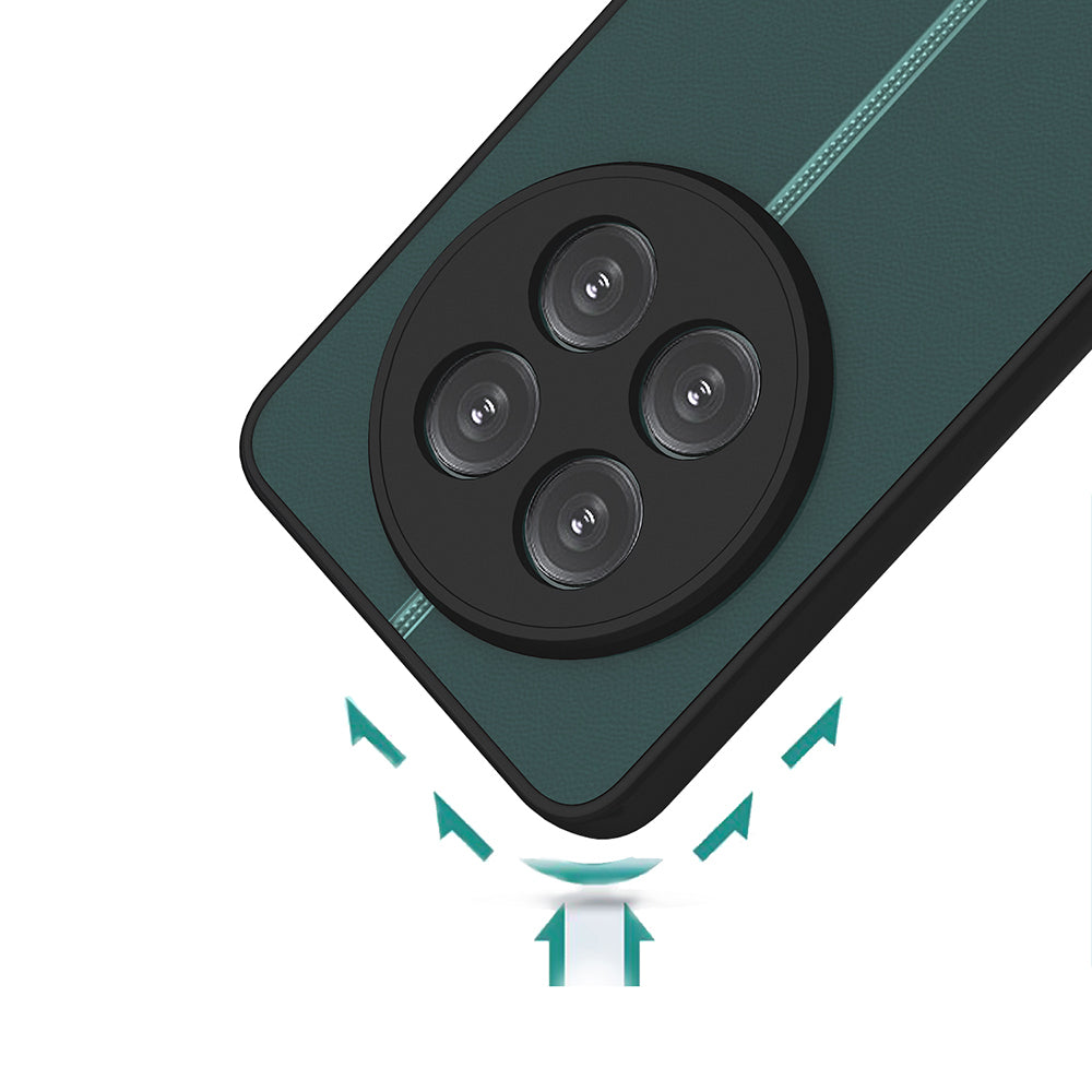 Realme 12 Kılıf Zore Hux Kapak Siyah